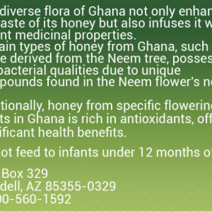 Honey Description Moringa